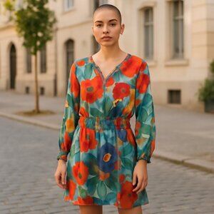 NWT Floral Multicolor Dress